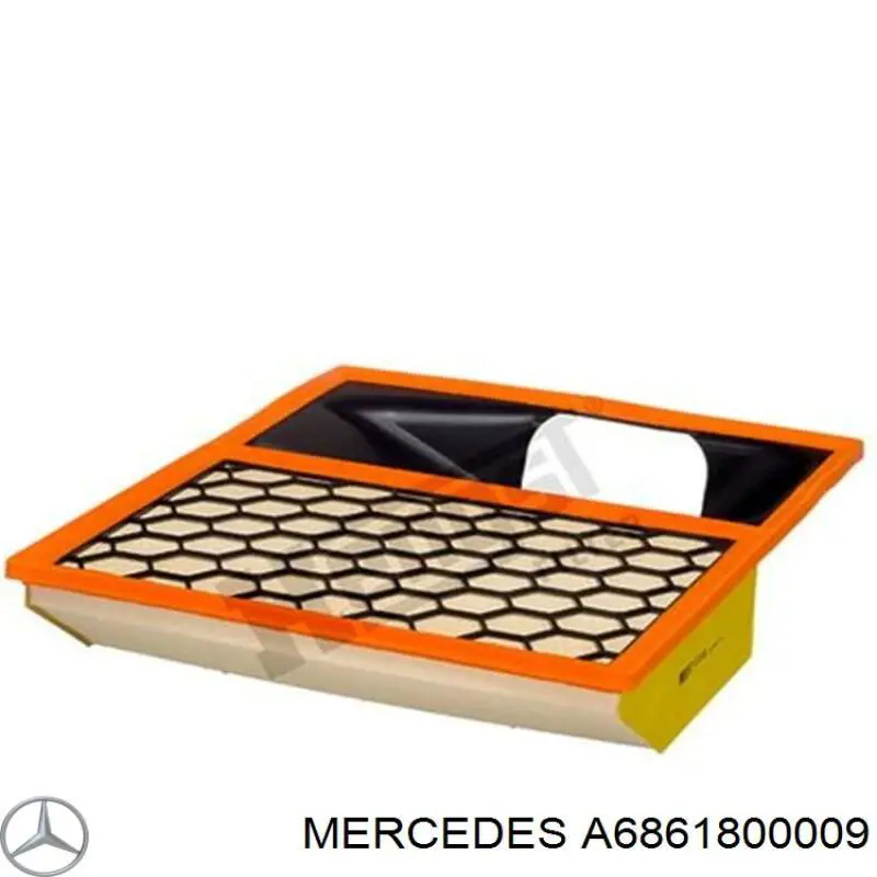 Масляний фільтр двигуна Mercedes A6861800009 ціна, від 7.57 USD