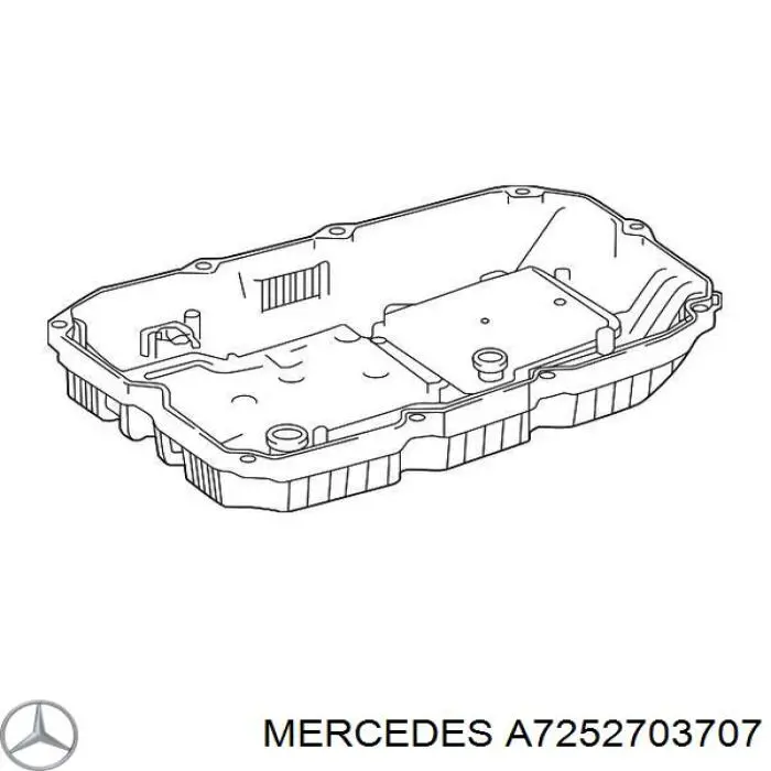 A7252703707 Mercedes Піддон АКПП
