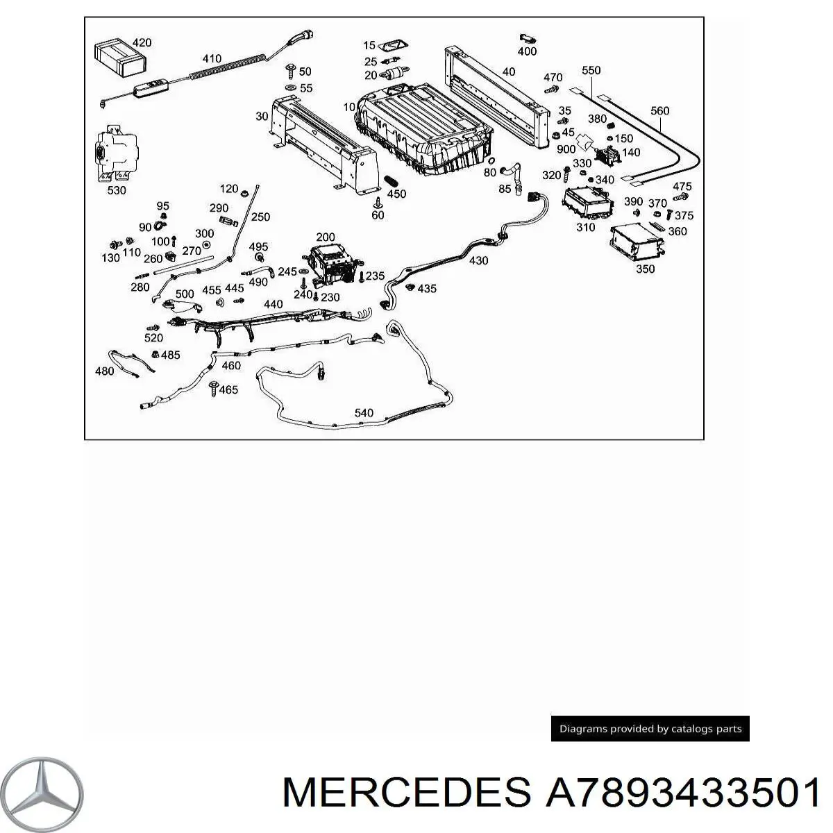A7893433501 Mercedes 