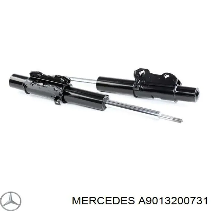 Купити A9013200731 Mercedes Стійка амортизатора задня
