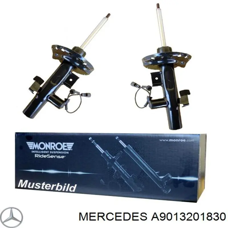 Купити A9013201830 Mercedes Амортизатор передньої підвіски