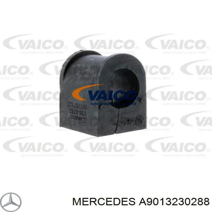 Хомут кріплення втулки стабілізатора, переднього Mercedes A9013230288 ціна, від 2.81 USD
