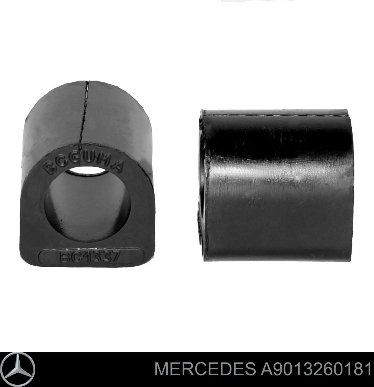 Втулка стабілізатора заднього Mercedes A9013260181 ціна, від 2.42 USD