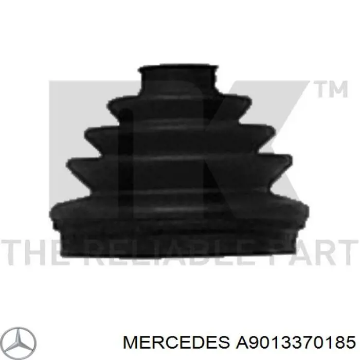 Пильник шарніра кутових швидкостей зовнішній передній Mercedes A9013370185 ціна, від 8.62 USD