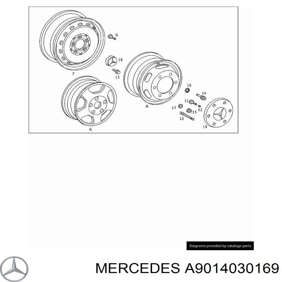 A9014030169 Mercedes 