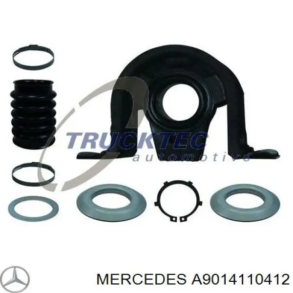 Підвісний підшипник карданного валу Mercedes A9014110412 ціна, від 30.01 USD