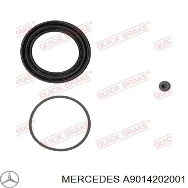 Купити A9014202001 Mercedes Супорт гальмівний передній лівий