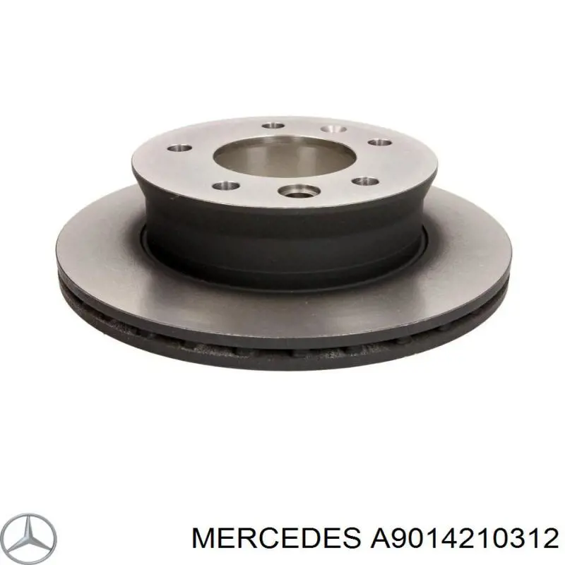 Гальмівні диски передні A9014210312 Mercedes