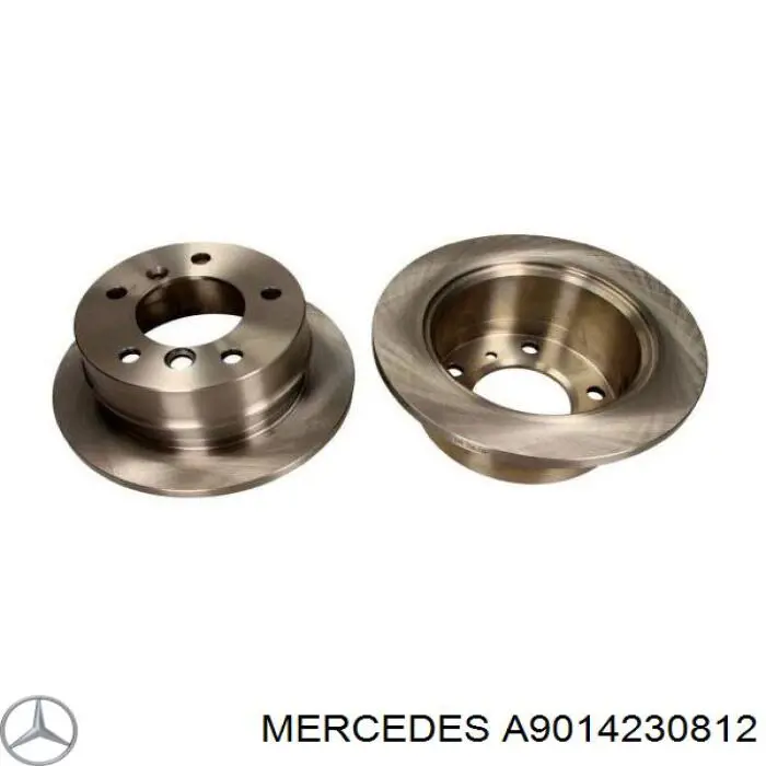 Гальмівні диски A9014230812 Mercedes