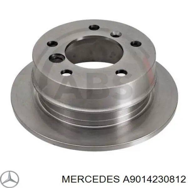 A9014230812 Mercedes диск гальмівний задній