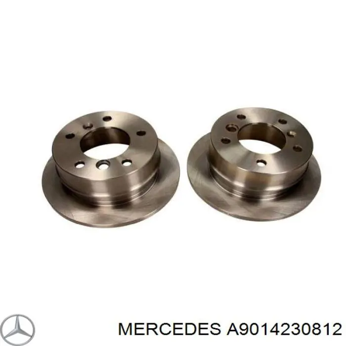 Задні дискові гальма Mercedes A9014230812 ціна, від 40.50 USD