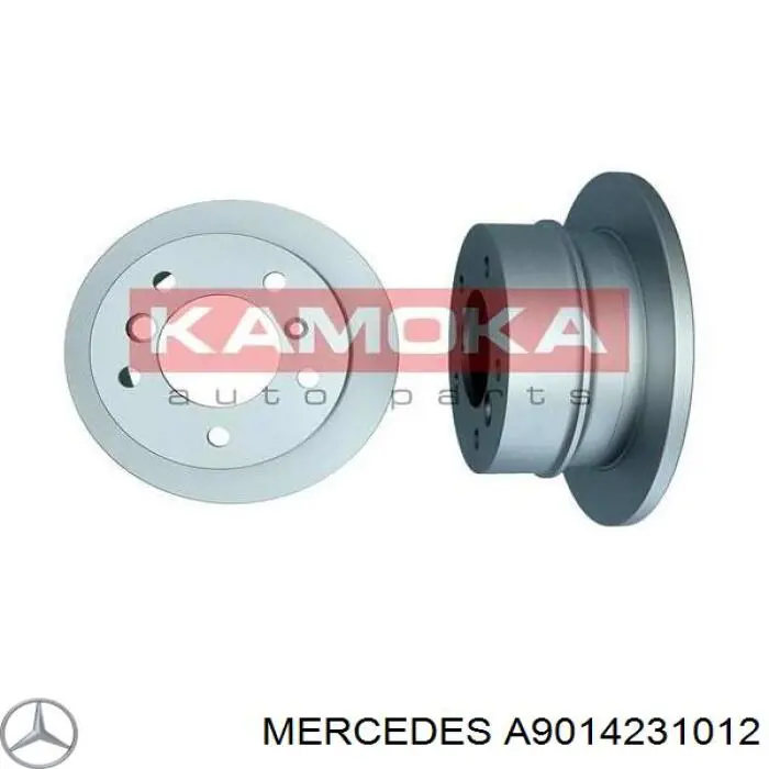 Задні дискові гальма Mercedes A9014231012 ціна, від 40.29 USD