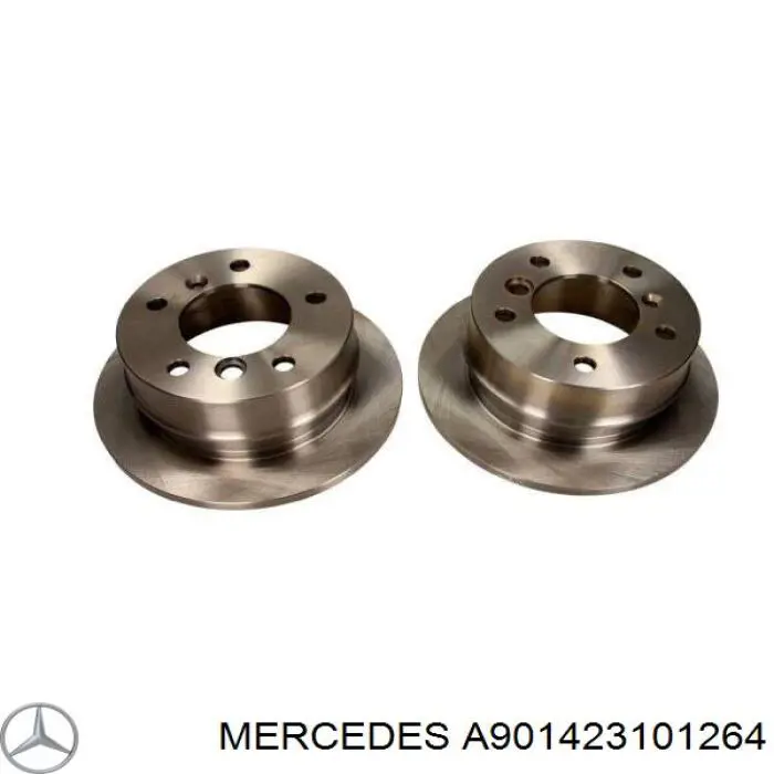 A901423101264 Mercedes диск гальмівний задній