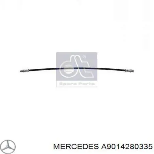 Шланг гальмівний задній Mercedes A9014280335 ціна, від 7.69 USD