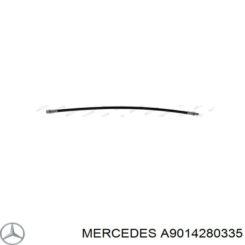 Купити A9014280335 Mercedes Шланг гальмівний задній
