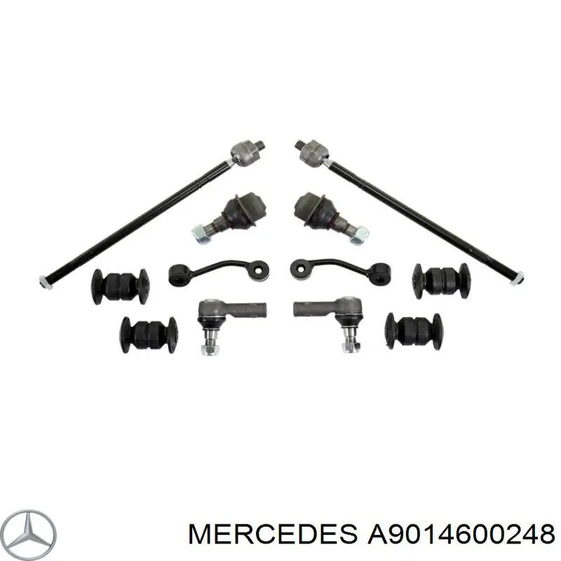 A9014600248 Mercedes накінечник рульової тяги, зовнішній