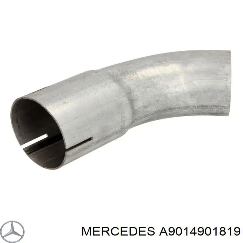 A9014901819 Mercedes Середній глушник