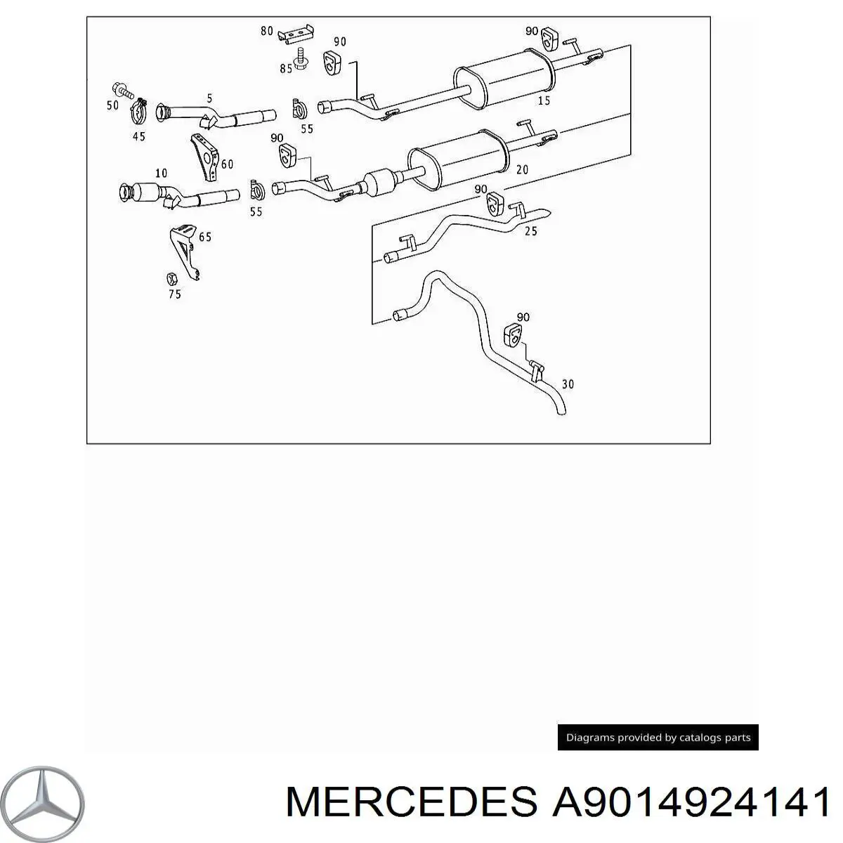  A9014924141 Mercedes