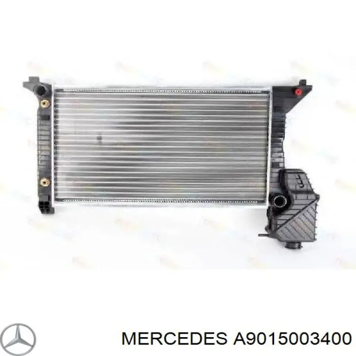 Радіатор основний Mercedes A9015003400 ціна, від 102.59 USD