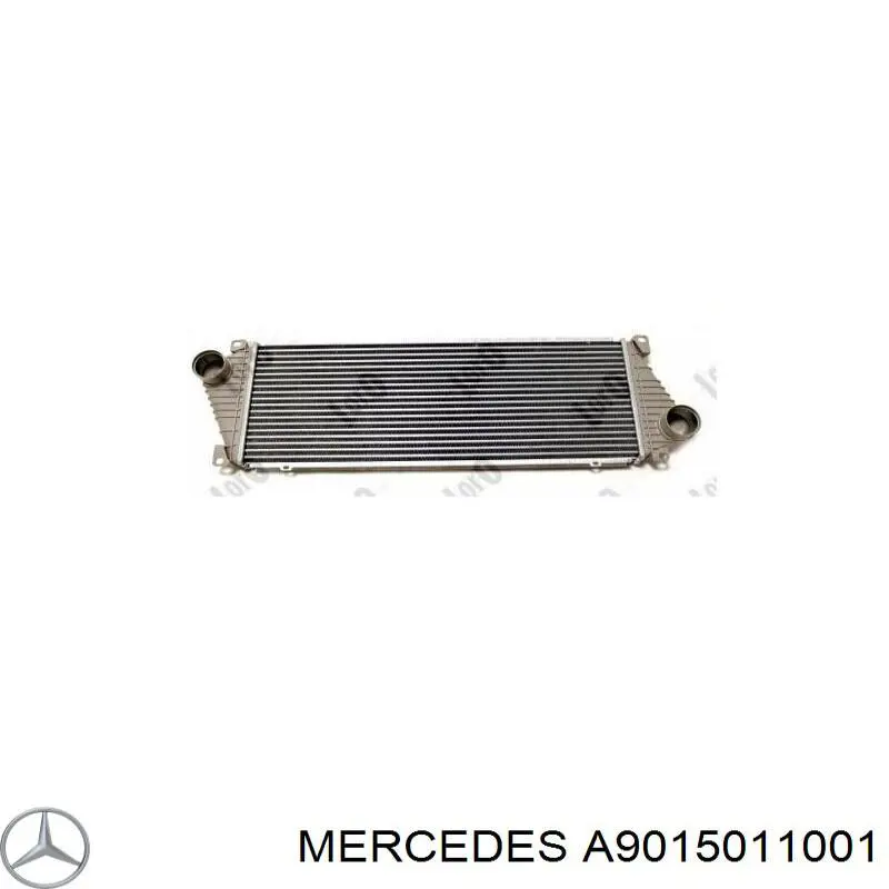 Купити A9015011001 Mercedes Радіатор интеркуллера