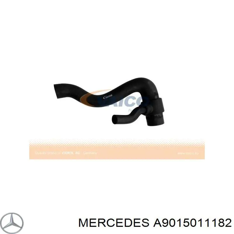 Шланг/патрубок радіатора охолодження, нижній Mercedes A9015011182 ціна, від 8.53 USD
