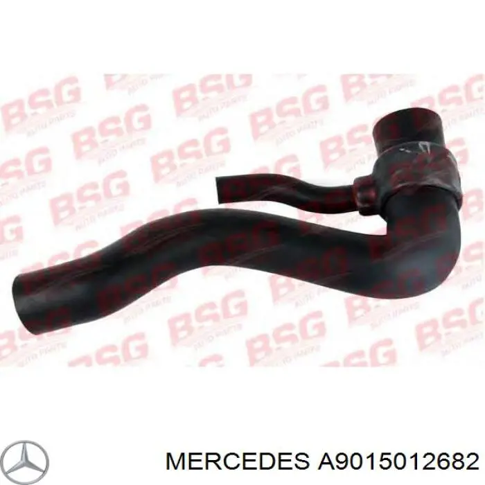 Шланг/патрубок радіатора охолодження, нижній Mercedes A9015012682 ціна, від 13.62 USD