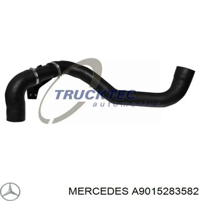 Шланг/патрубок интеркуллера Mercedes A9015283582 ціна, від 15.75 USD