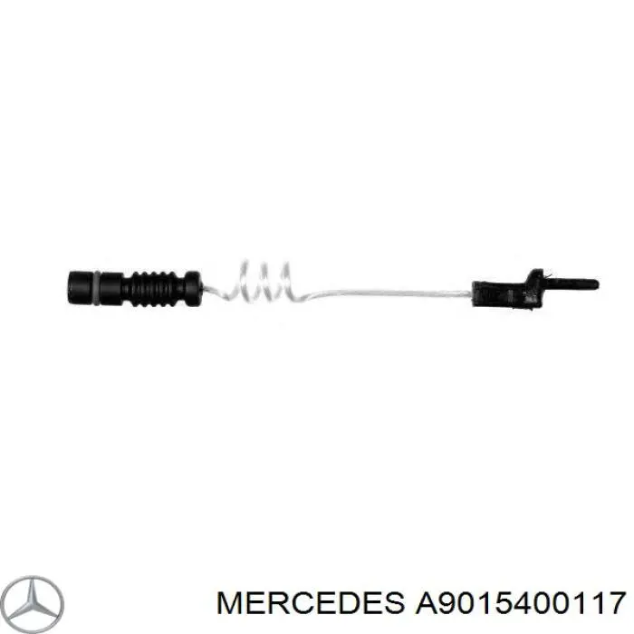 Датчик зносу гальмівних колодок, передній Mercedes A9015400117 ціна, від 1.27 USD