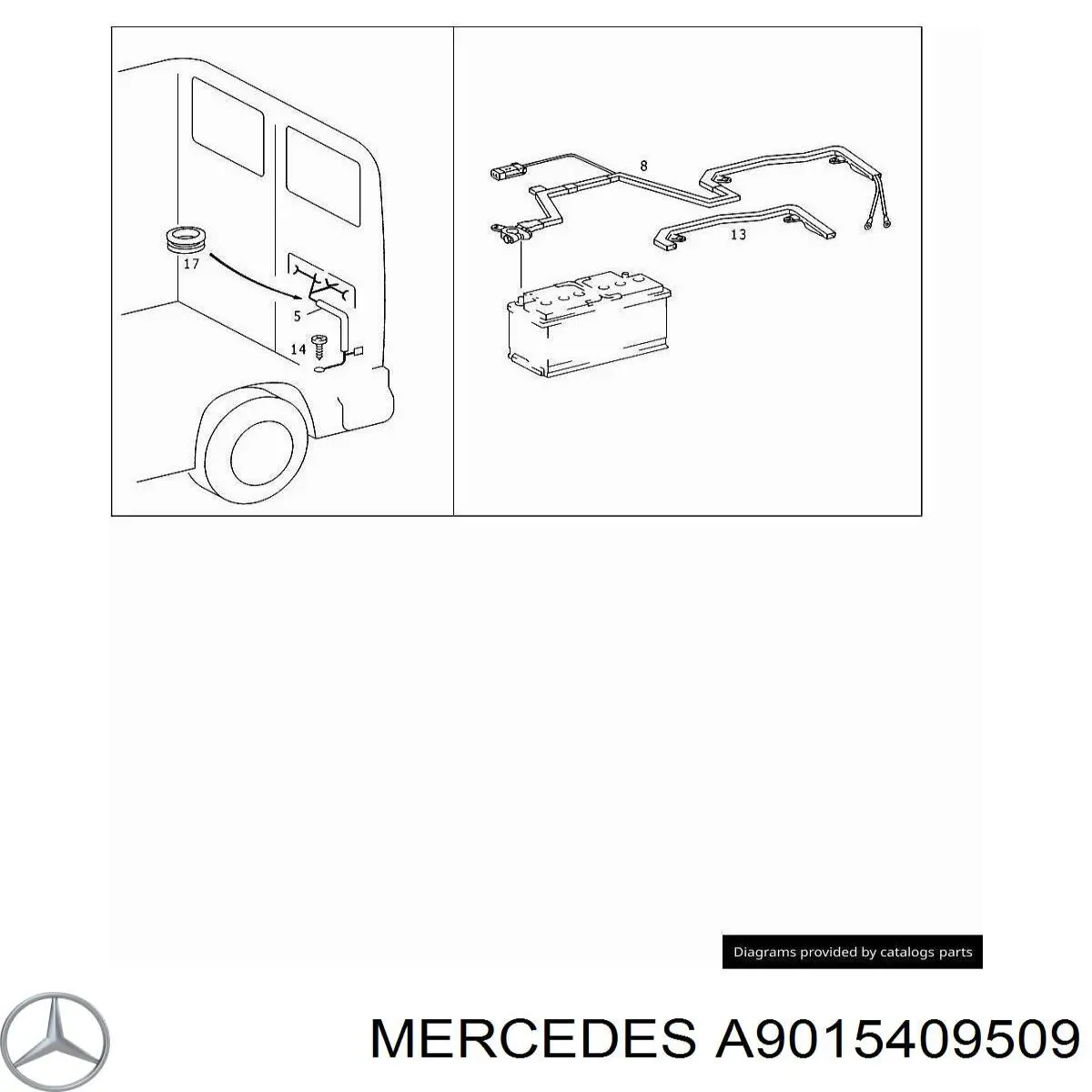 A9015409509 Mercedes 