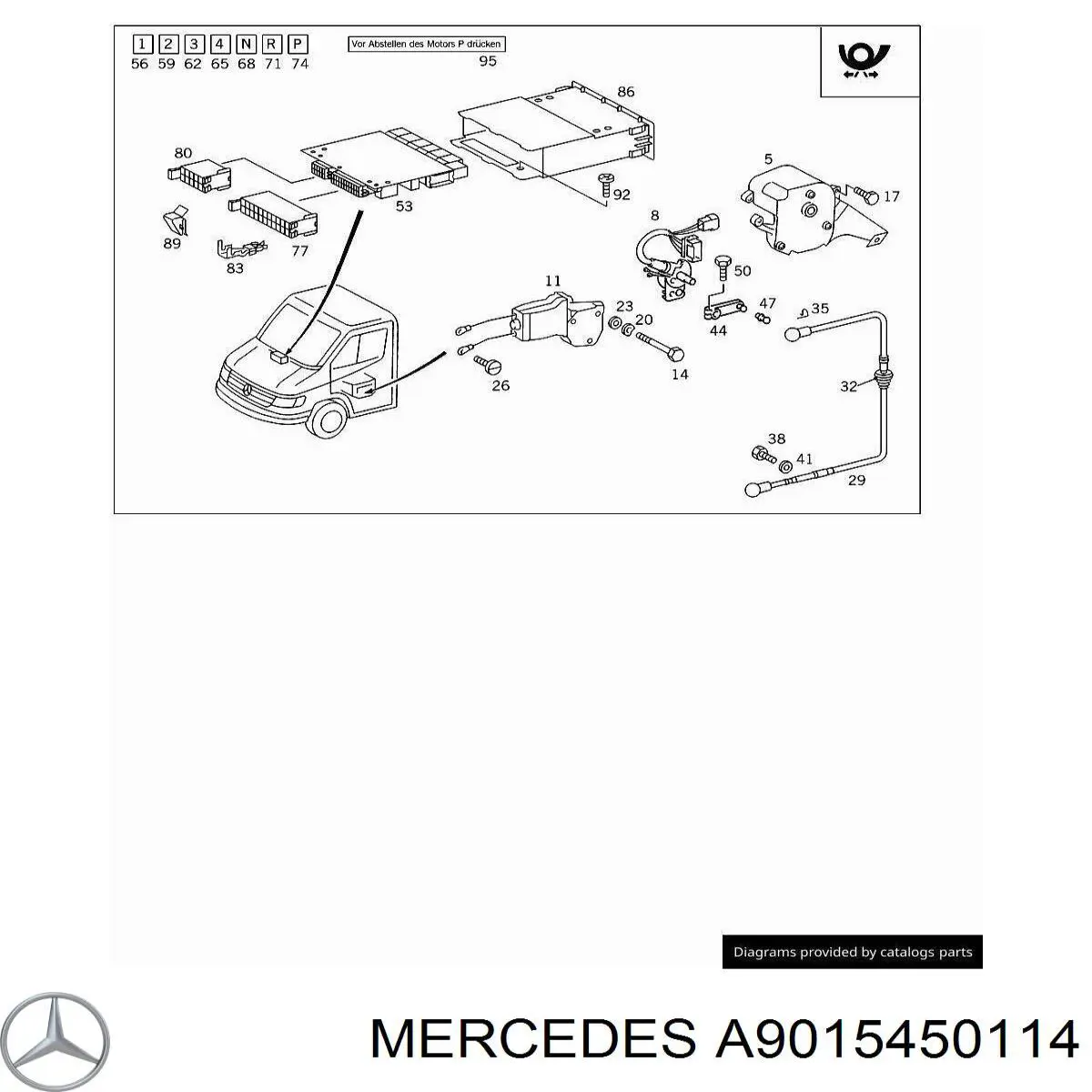  A9015450114 Mercedes