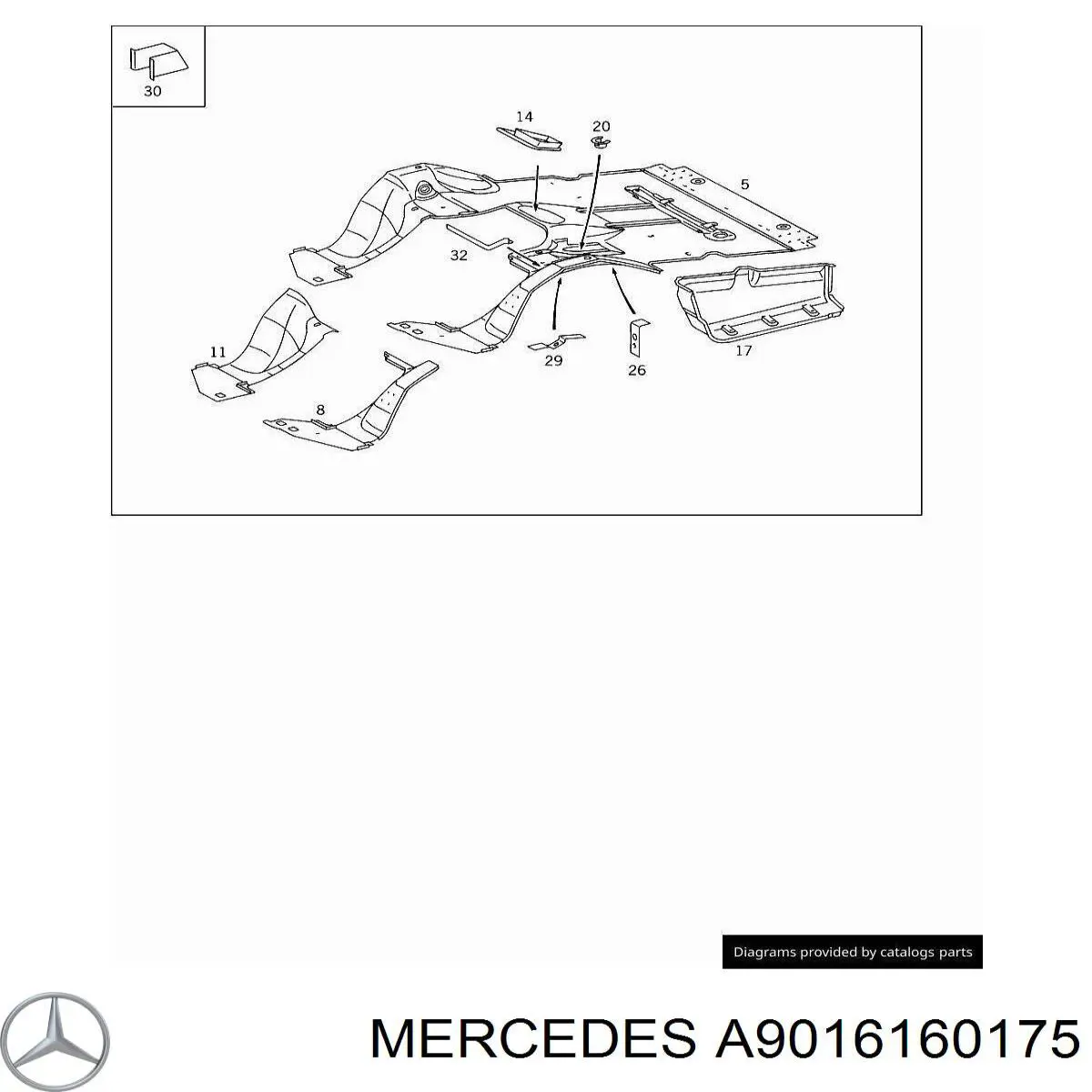  A9016160175 Mercedes