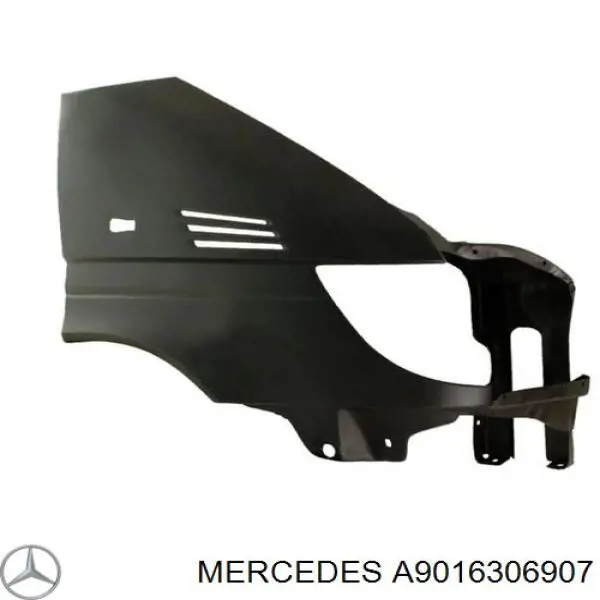 Ліве переднє крило Mercedes A9016306907 ціна, від 120.40 USD