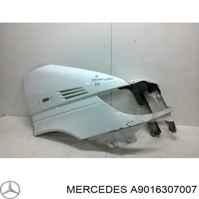 A9016307007 Mercedes крило переднє праве