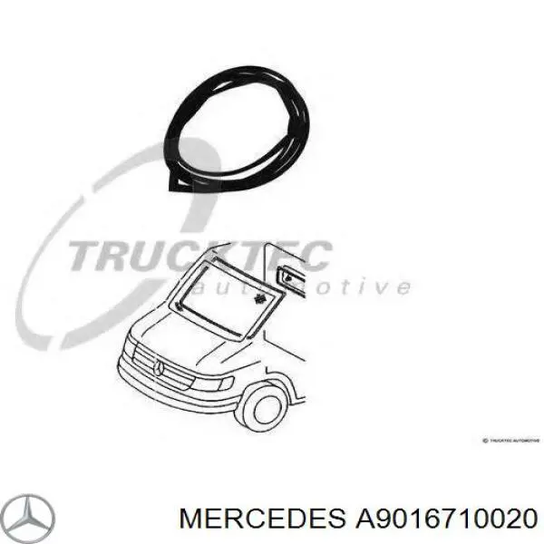 Купити 5427ASMV Eurocode Ущільнювач лобового скла