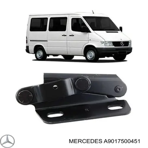 Завіса капота права Mercedes A9017500451 ціна, від 12.67 USD