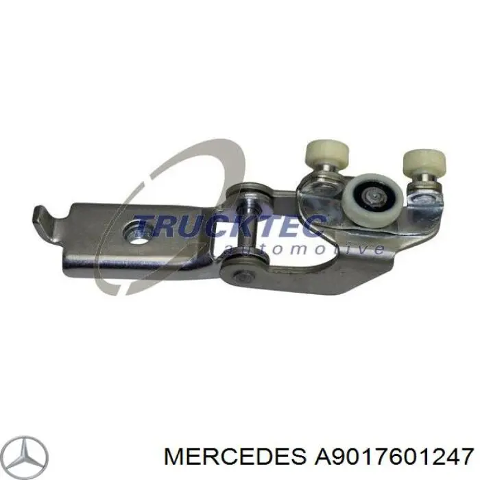 Ролик двері бічної/зсувної, правий центральний Mercedes A9017601247 ціна, від 11.65 USD