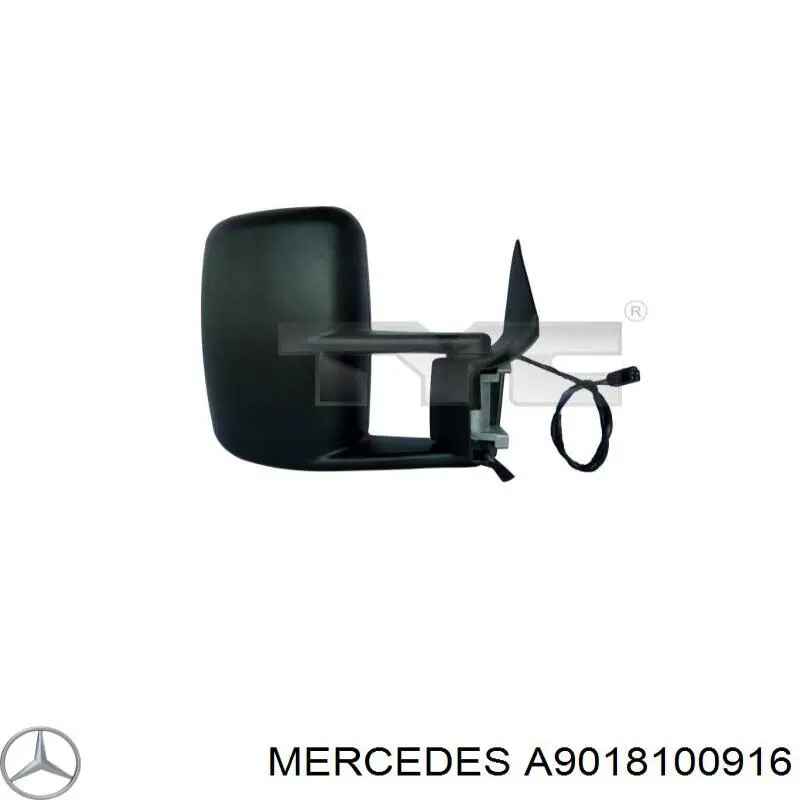 Купити A9018100916 Mercedes Бічне дзеркало заднього виду ліве