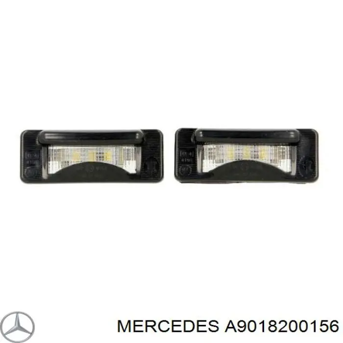 A9018200156 Mercedes ліхтар підсвічування заднього номерного знака