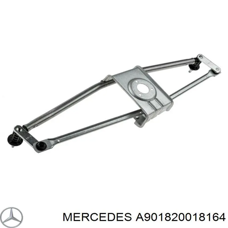 A901820018164 Mercedes Трапеція склоочисника
