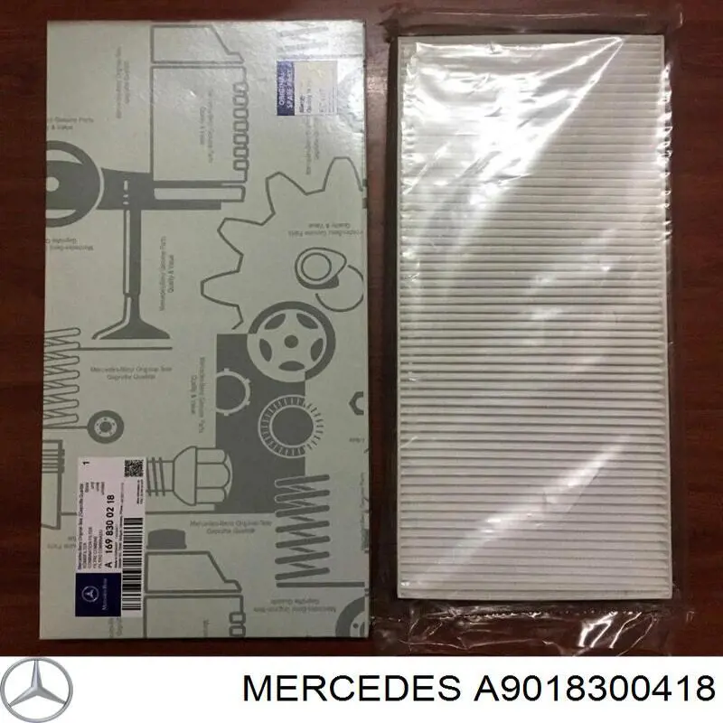 Фільтр повітряний обігрівача Mercedes A9018300418 ціна, від 10.00 USD