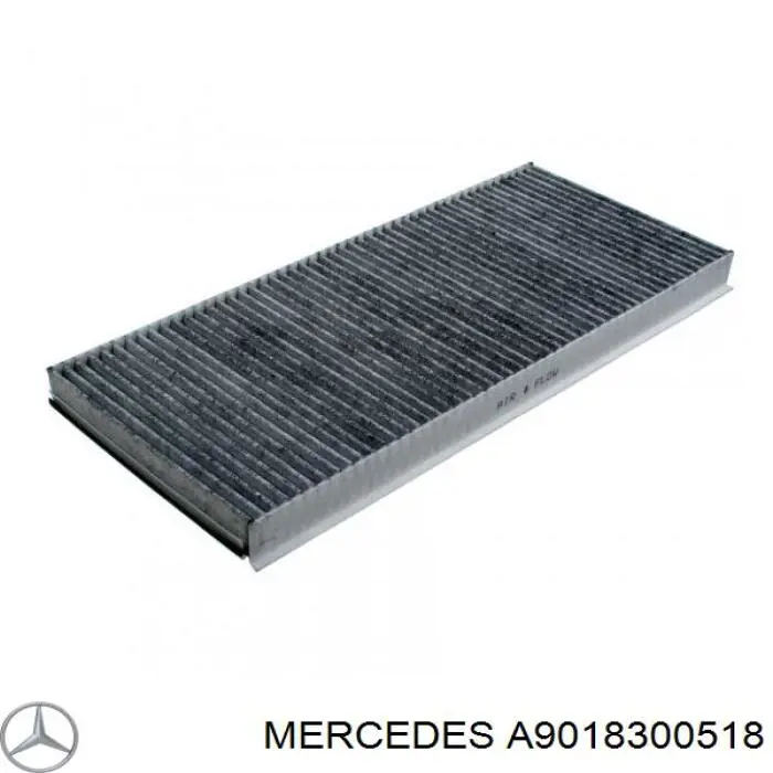 Фільтр повітряний обігрівача Mercedes A9018300518 ціна, від 5.86 USD