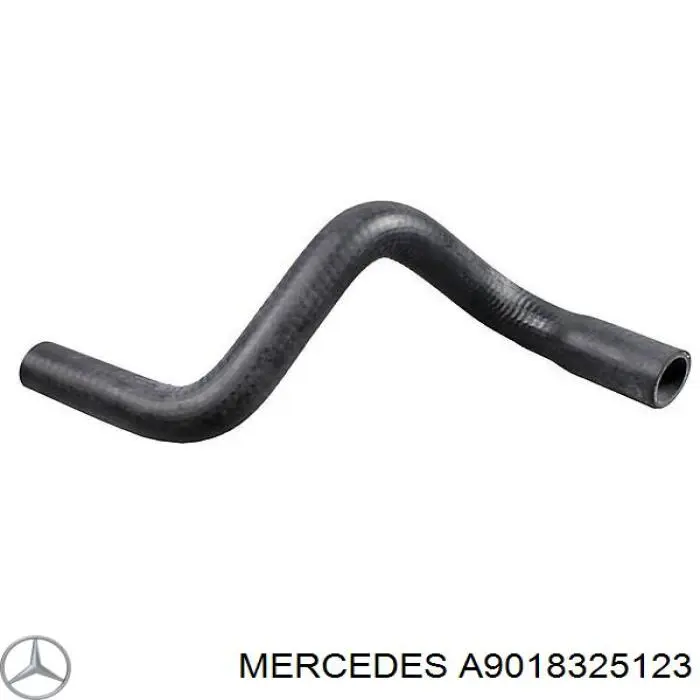 Купити A9018325923 Mercedes Шланг/патрубок водяного насосу, приймальний