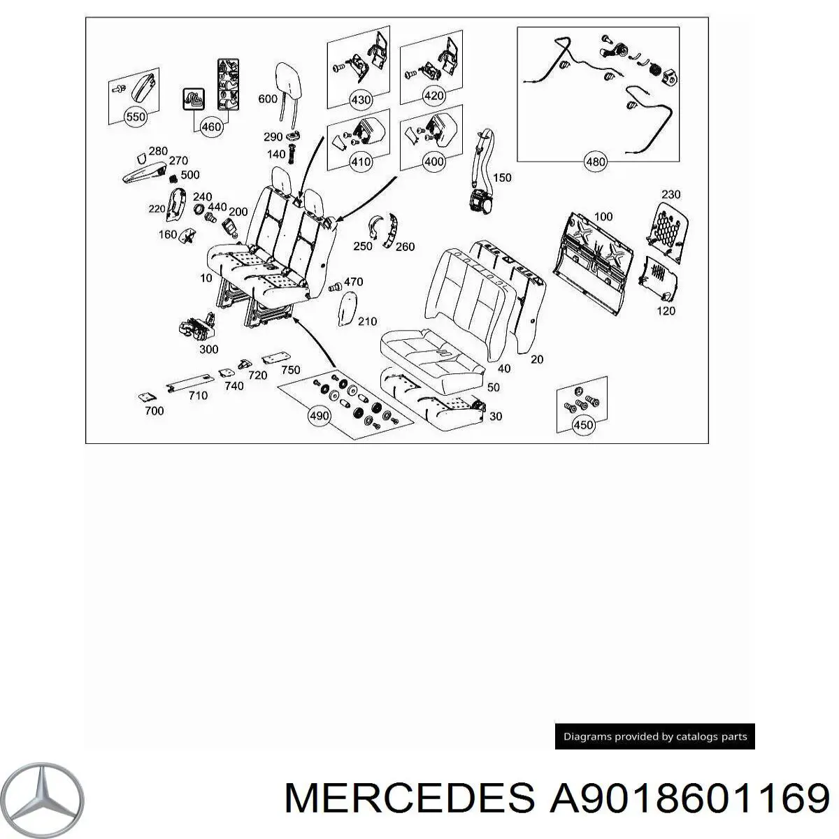 A9018601169 Mercedes 