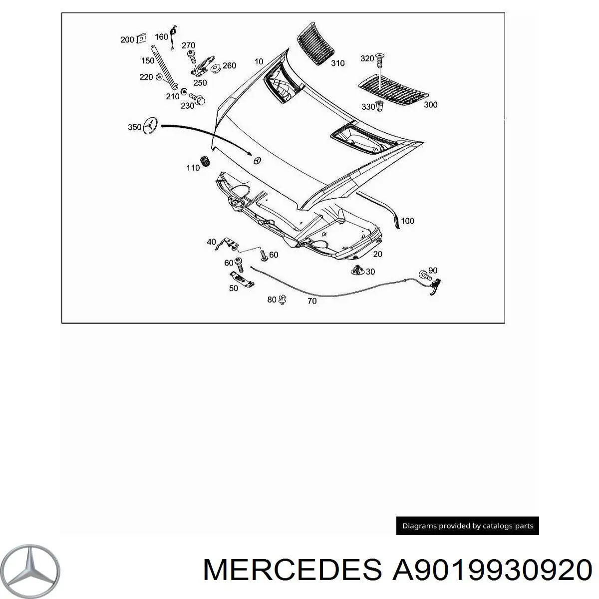  Mercedes A9019930920 ціна, від 1.45 USD