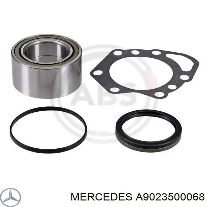 Підшипник маточини задньої Mercedes A9023500068 ціна, від 18.28 USD