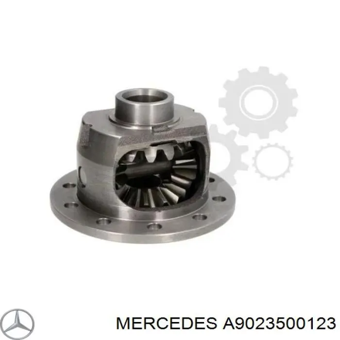 A9023500123 Mercedes Корпус диференціала заднього моста
