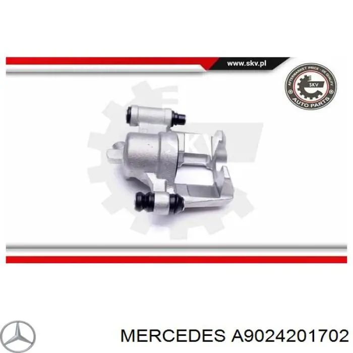 Купити A9024201702 Mercedes Супорт задній правий