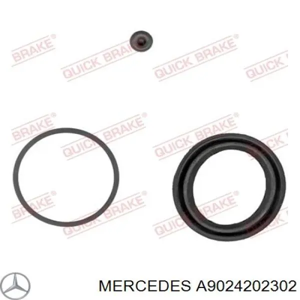 Купити A9024202302 Mercedes Супорт задній правий