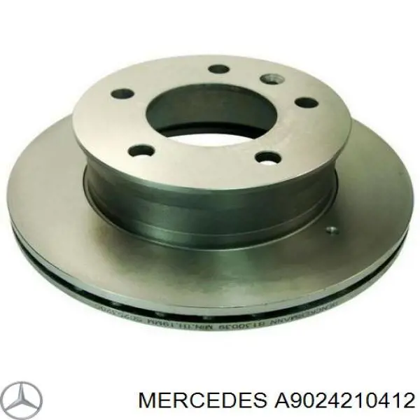 Диск переднього гальма Mercedes A9024210412 ціна, від 42.01 USD