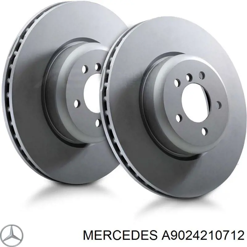 Купити A9024210712 Mercedes Ротор гальмівний